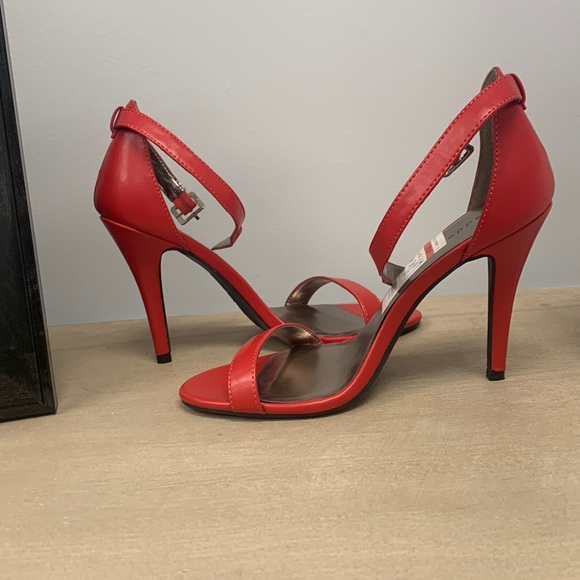 Madden Girl Shoes Red Strappy Heels Poshmark